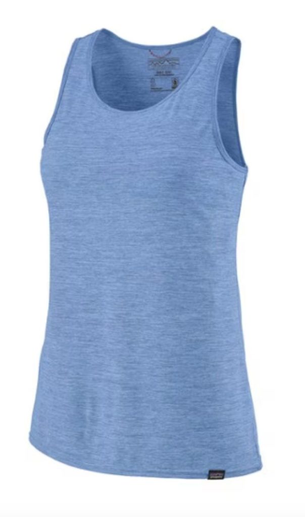 Quick-dry tank top for hiking the Camino de Santiago